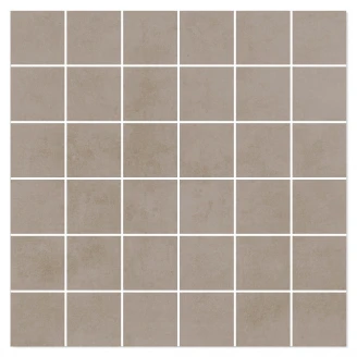 Mosaikk Gulvflis <strong>Stream</strong>  Brun-Grå Matt 30x30 (5x5) cm